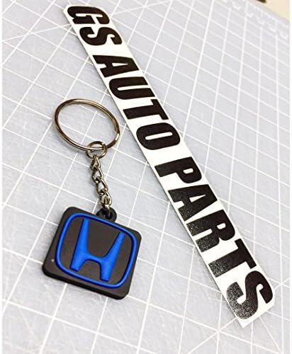 HONDA LOGO KEY CHAINS OFFICIALLY LICENSED MERCHANDISE (BLUE)