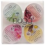 ngg Face Mask Palette for Clear & Smooth Skin - Soothe, Exfoliate, Hydrate, and Cleanse; Pack of 4 Single-Serve Mask Pods (4 x 0.33fl.oz.)