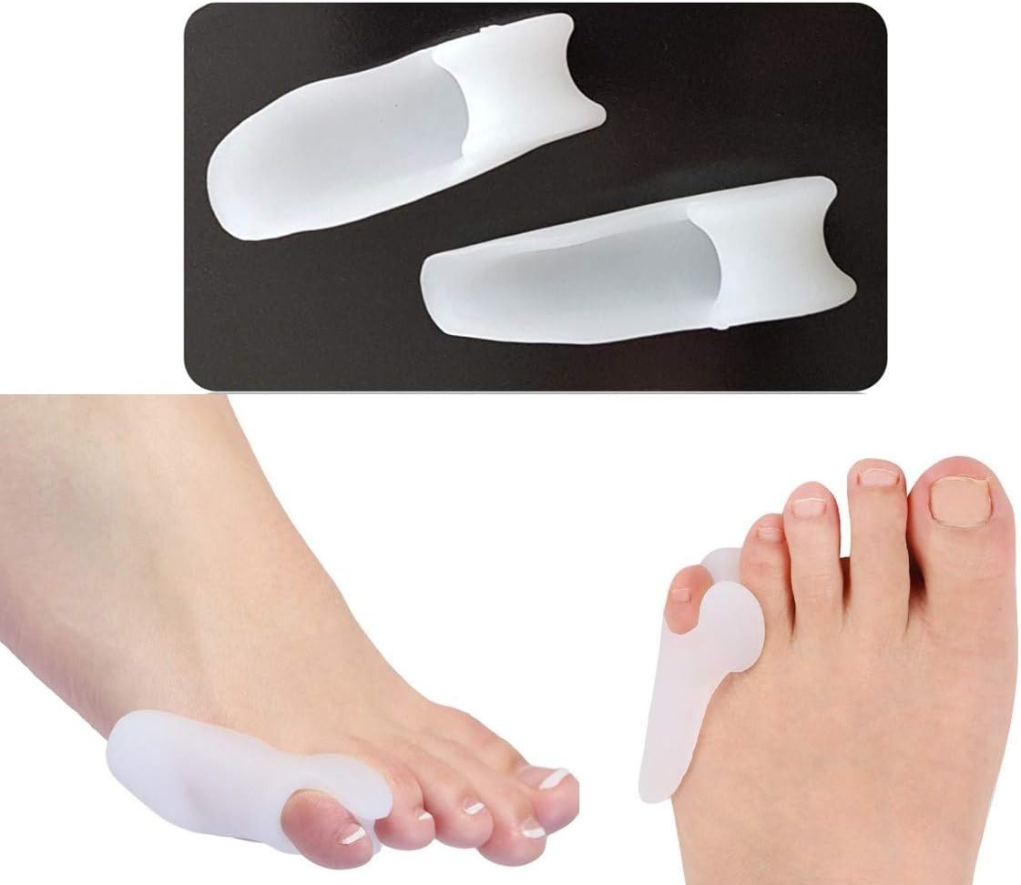Silicone Tailor's Bunion Shield Pad Cushion with Last Toe Separator