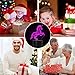 FULLOSUN Unicorn Bedside Lamp 3D Illusion Night Light,16 Colors Changing Remote Control Optical Light,Room Decor Unique Birthday for Girls Kids Toddler