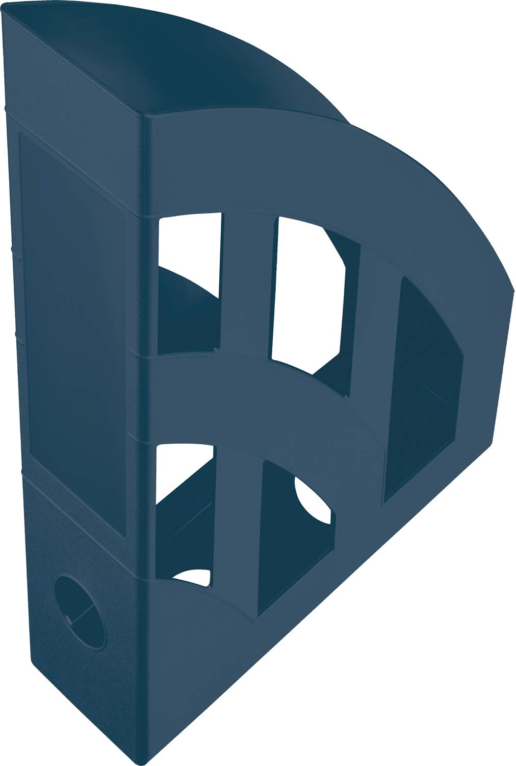 Helit H2661034 - Magazine File "The Green Bridge", DIN A4-C4, Made of Recycled Plastic, Blue Angel Certified, 1 Piece