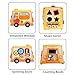 TOP BRIGHT Activity Cube for 1 2 Year Old Girl Boy Gift,Wooden Educational Baby Toy for Age 18 Month (ID50185)
