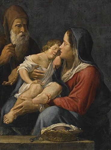 Wall Art Print entitled North Italian School, 16Th Century HOLY FAMILY by Celestial Images | 24 x 32