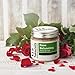 Vya Naturals Rose Facial Scrub For Face (Dry Powder Exfoliant)-With Real Rose Petals-Natural Microdermabrasion Scrub-Face Mask For Exfoliation & Hydration, Minimize Pores & Dull Skin 2.1 Oz