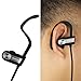Bluetooth Headphones, New Trent Bluetooth 4.1 Sport HD Stereo Headset In-ear Earbuds Earphones with Flexible Ear Hooks (Black + Silver)