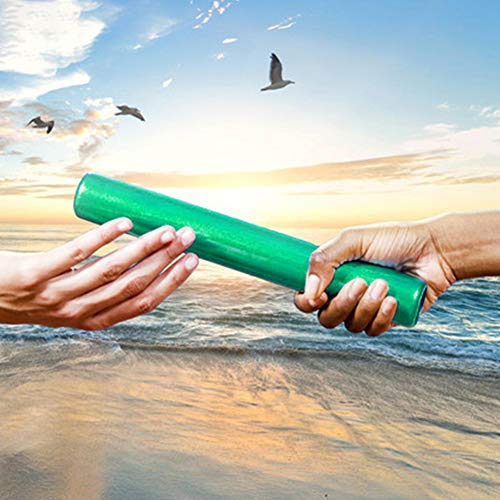 Pena 3Pcs Relay Baton Track Baton Aluminum Field Race Batons Running Baton for Outdoor Field Race Tools(Pink) - Thumbnail 5