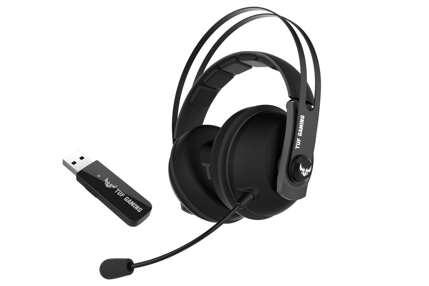 Asus - Casque TUF gaming H7 Wireless sans fil Gun Métal