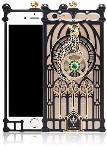 Formartti Luxury iPhone 6 Plus or 6s Plus 5.5" Aluminum Phone Case- Premium Class - Leopard Black