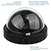 DEFEWAY Dummy Fake Security Surveillance Dome Camera with Flashing Red LED Light, Wireless Simulated Cameras for Home Security