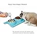 Double Dog Cat bowls Premium Stainless Steel Pet Bowls With No-Spill Resin Station Pet Food Water Feeder