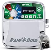 Rain-Bird ESP-TM2 Indoor Outdoor Irrigation WiFi Zone Controller Timer Box and Link Lnk WiFi Mobile Wireless Smartphone Upgrade Module Sprinkler System (12 Zone)
