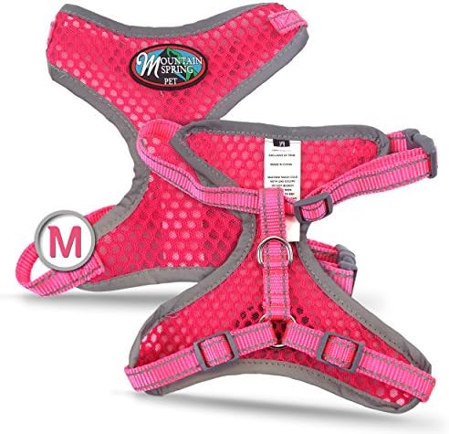 Mountain Spring Pet Reflective Mesh Dog Harness