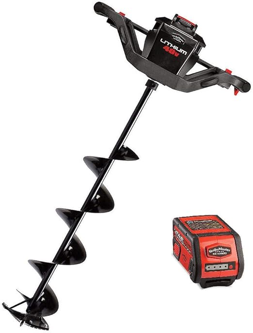 StrikeMaster Lithium 40v 10 Inch Lazer Plus Extra Battery LFVL10+B, Ice Augers Amazon Canada
