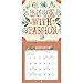 2015 Live Simply Studio Mini Wall Calendar Orange Circle Studios