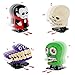 FUNNISM 12 Pieces Halloween Assorted Clockwork Wind-up Toys for Kids Party Favors