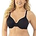 Vanity Fair womens Full Figure Beauty Back Smoothing Bra, Underwire - Black, 40D US