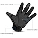 Full Finger Tactical Gloves Touch Screen and Hard Knuckle Protection for Cycling Motorcycle Airsoft Paintball CS Game Outdoor Activity. (Khaki, L)