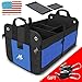 HUANZHAN Car Trunk Storage Organizer, Auto Portable Collapsible Trunk Organizer H-Zonealp Heavy Duty Cargo Storage Carrier with Free Straps for Car/Truck/SUV/Van (NEW Version)