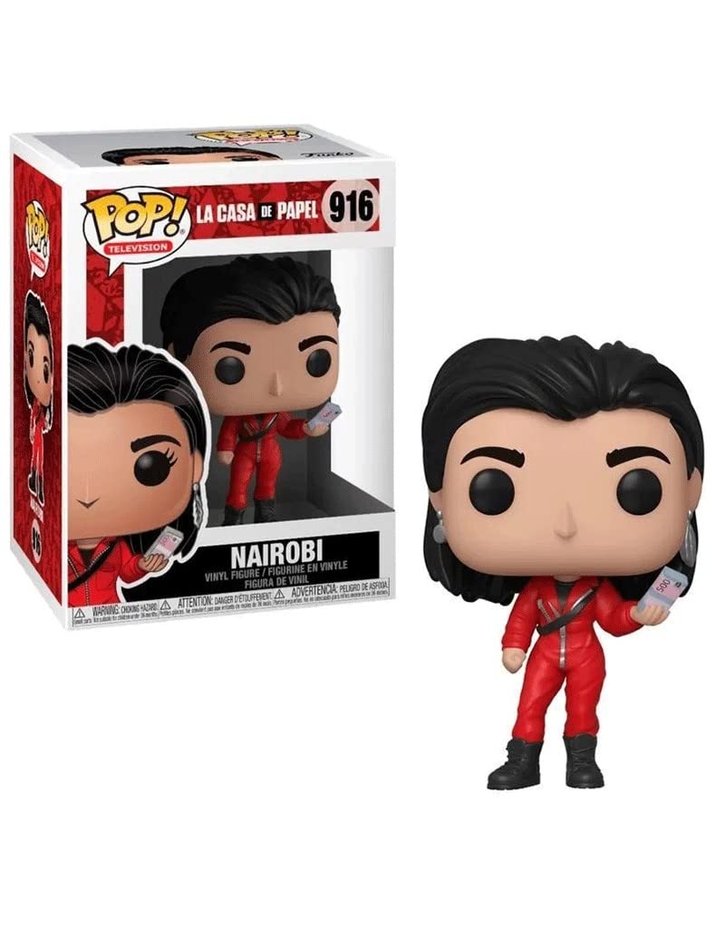 Funko POP! TV: La Casa De Papel - Nairobi - Money Heist - Collectable Vinyl Figure - Gift Idea - Official Merchandise - Toys for Kids & Adults - TV Fans - Model Figure for Collectors and Display