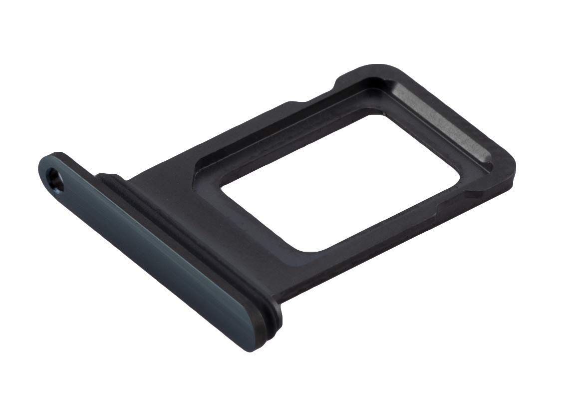 ICONIGON Replacement for iPhone 11 Pro Max SIM-Slot Card Holder with Gasket (Midnight Green)