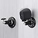 Shappy 3 Pack Security Wall Mount Indoor and Outdoor Mount Bracket Adjustable for Wyze Cam Pan 1080p Pan, Arlo Pro 2, Arlo Pro, Arlo, Arlo Cam and Other Compatible Models (Black)