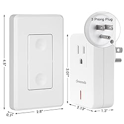 DEWENWILS Wireless Remote Wall Switch and