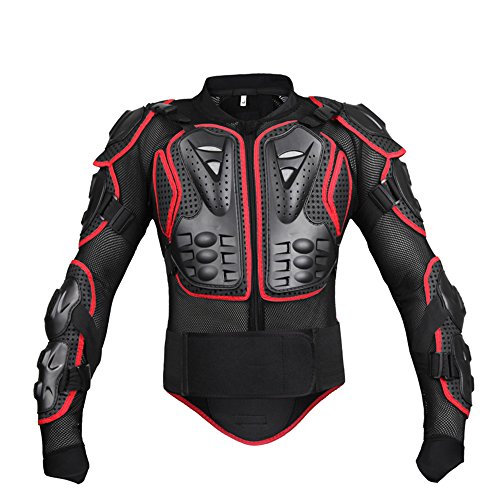 ECLEAR Motorcycle Protective Jacket Vest Armor Mesh Body Chest Spine Protector - Thumbnail 4