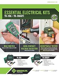 Greenlee TK 30A Juego eléctrico básico