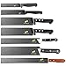 EVERPRIDE Chef Knife Sheath Set (7-Piece Set) Universal Blade Edge Cover Guards for Chef’s and Kitchen Knives – Durable, BPA-Free, Felt Lined, Sturdy ABS Plastic – Knives Not Included