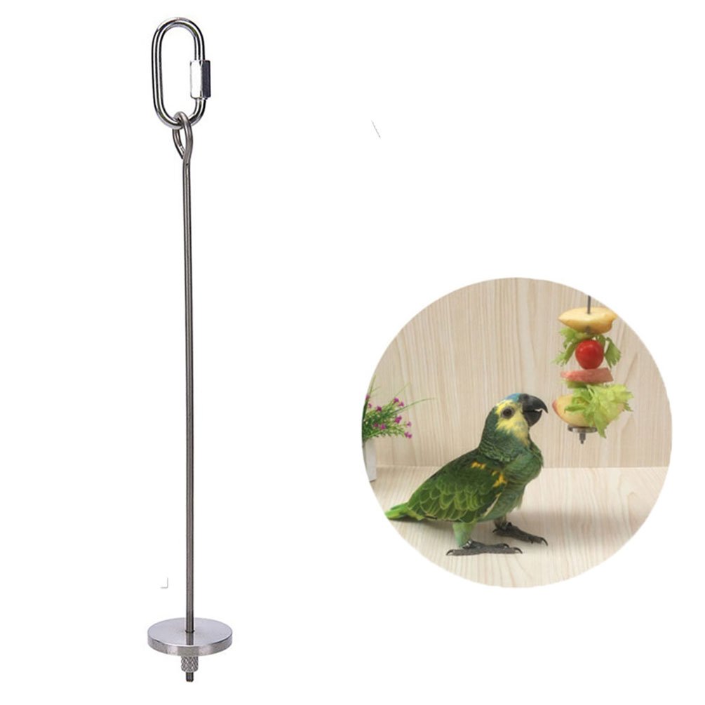 Keersi DP1Z Parrot Fruit Fork Large, Acrylic