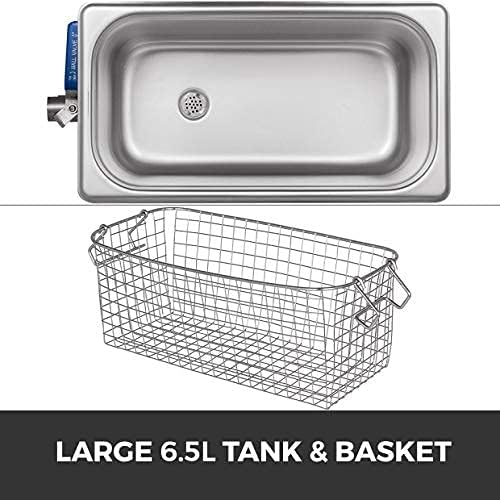 Ultraschallreiniger 6,5L Reinigungsgerät 180W Schmuckreiniger