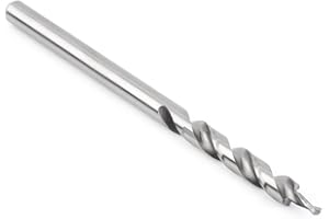 3/8 inch Step Drill Bit 3/8" Twist Drill Bit with Adjustable Depth Stop Collar Round Shank for Manual Pocket Hole Jig Woodwor