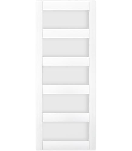 Camaflexi Homestead Shaker 5-Panel Primed Slab Door - 20 Inch Wide Solid Core Interior Door