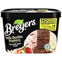 Breyers, Ice Cream, Vanilla Chocolate Strawberry, 48 oz (Frozen)