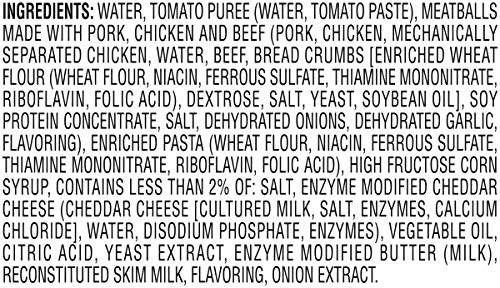 5 Campbells+SpaghettiOs+Canned+Pasta+Meatballs