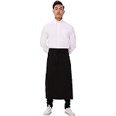 Chef Works Unisex Two Pocket Bistro Apron
