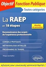 La  RAEP en 18 étapes