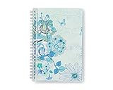 Blue Sky Lianne Aqua CYO (Create Your Own) Cover 5 x 8 Weekly/Monthly Planner, 2017