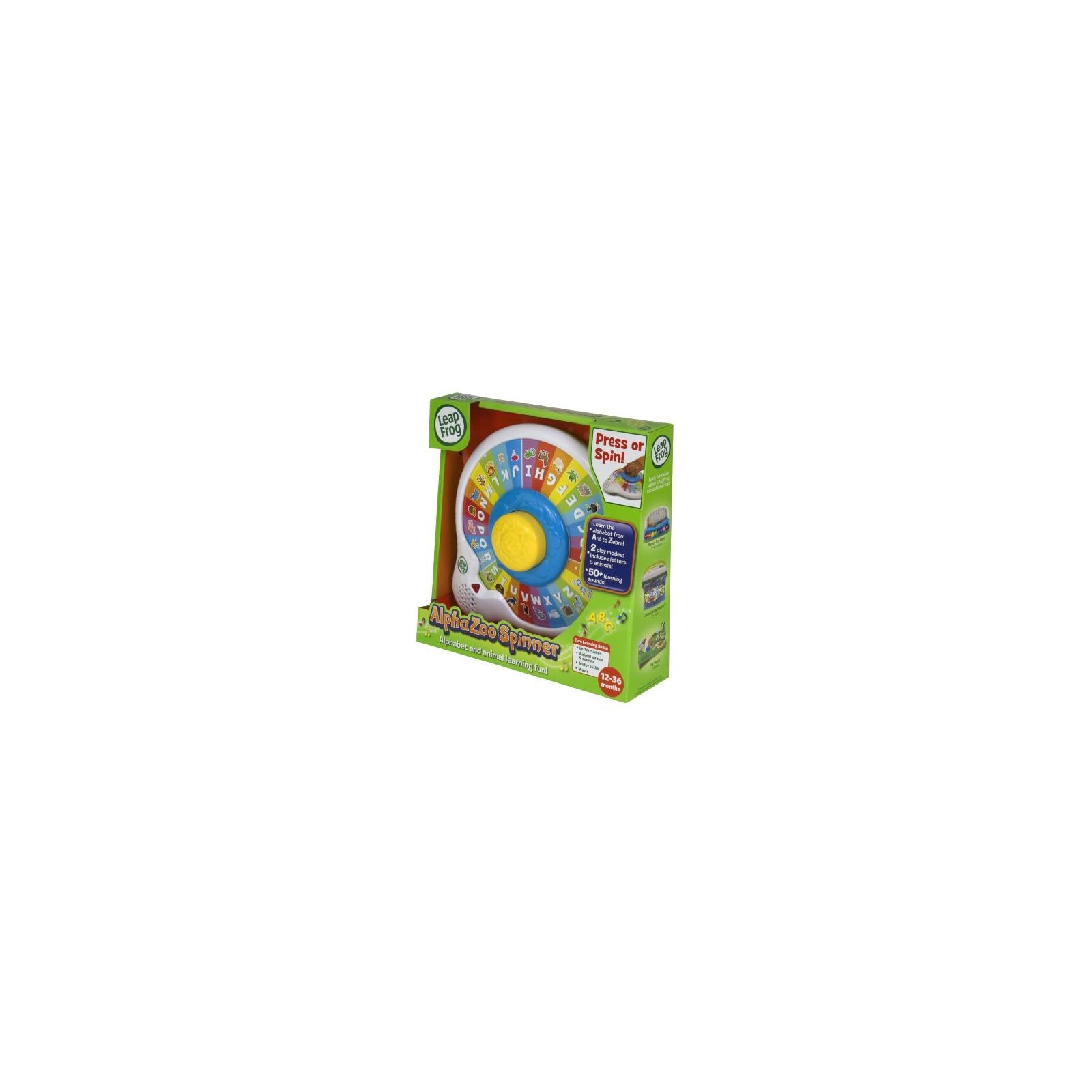 LeapFrog AlphaZoo Spinner Epic Kids Toys