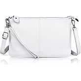 befen Genuine Leather Wristlet Clutch Wallet Purses Small Crossbody Bags for Women with RFID Blocking Card Slots