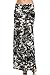 2LUV Boutique Women's Floral Print Maxi Skirt