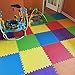 IncStores - Rainbow Foam Tiles (30 Pack) - 2ft x 2ft Interlocking Foam Children's Portable Playmats