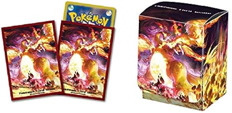 Amazon ポケモンカードゲーム デッキケース デッキシールド 64枚 セット キョダイマックスリザードン トレカ 通販