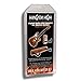 Angled Guitar Wall Hanger Display for Electric and Thin Body Guitars- White Finish