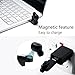 VERKB in-Ear Bluetooth Earbud, Wireless Headphone Noise-isolating Car Headset Built-in HD Microphone, 6 Hours Play Time for iPhone Samsung iPad Android Smartphone (Black&Single)