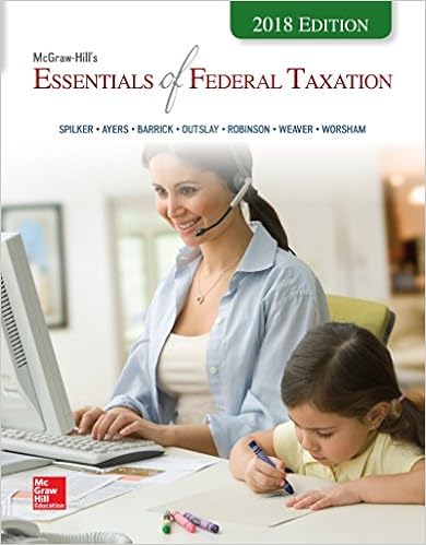 Mcgraw hills taxation of individuals 2018 edition