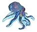 Wild Republic Octopus Plush Stuffed Animal Toy, Gifts for Kids, Glitter, Blue, 14 Inches