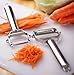 Brieftons Julienne Peeler/Cutter/Slicer: Serrated Stainless Steel Fruit/Vegetable Peeler & Julienne Slicer