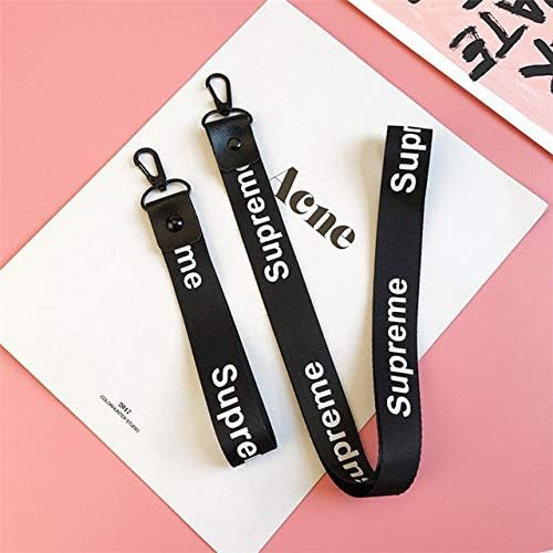 NATTEL New Off White Ribbon Band Keyring Key Rings For Women Bag Charms Short and Long Ribbon For Phone Case Wallet Keychain Key Chain