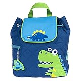 Stephen Joseph Amazon Exclusive Quilted Backpack, Dino